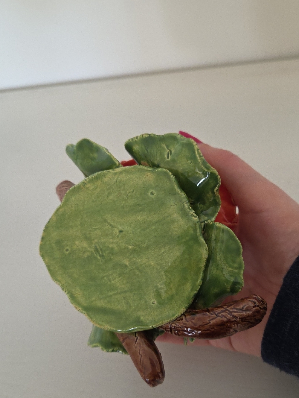 Ceramic Flower Sculpture - Picture 4 of 5